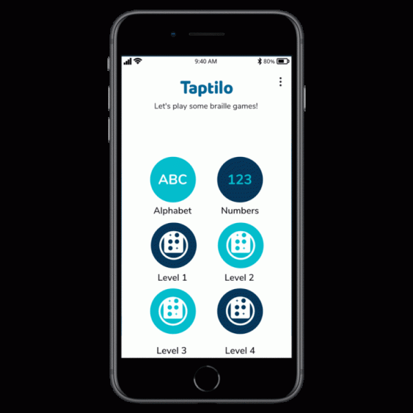 taptillo mobile phone app animation