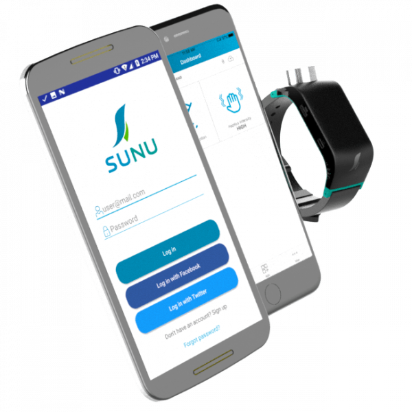 sunu band with phone app