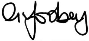 Glenn Tookey Signature